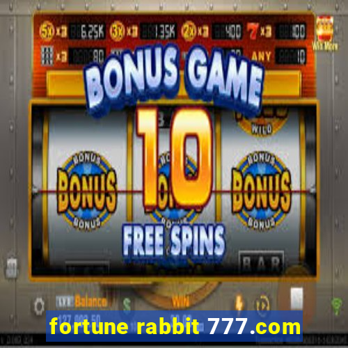 fortune rabbit 777.com